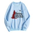 thumbnail image 4 of Pisexur Sweat-Shirt de Noël Décontracté à Manches Longues Col Rond pour Femmes, Chandail Ample et Confortable, Imprimé Mode Festival Automne, 4 of 4