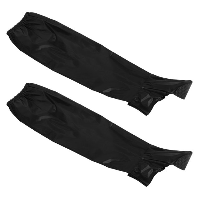 Minkissy Rain Pants 1 Pair Waterproof Windproof Black Trousers Shape Motorcycle Riding Gear