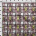 thumbnail image 3 of oneOone Cotton Silk Fabric Swirl & Check Ikat Print Sewing Fabric BTY 42 Inch Wide, 3 of 4
