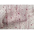 thumbnail image 4 of oneOone Cotton Poplin White Fabric Geometric Texture Craft Projects Decor Fabric Printed By The Yard 56 Inch Wide, 4 of 4