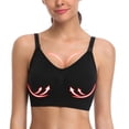thumbnail image 4 of OUSITAID Soutien-Gorge d'Allaitement Sans Armatures pour Femmes, Soutien-Gorge Léger de Maternité pour Dormir et Allaiter, 4 of 6
