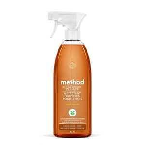 Method Daily Wood Spray, Natural Cleaner, Almond Scent, 828 mL
