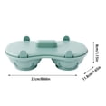 thumbnail image 2 of Upgraded Microwave Double Egg Poacher Steamer Kitchen Cooking Gadget For Quick Breakfast, 2 of 6