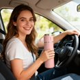 thumbnail image 4 of Hearth & Gear Stainless Steel Insulated Tumbler Mug With Lid And For Hot Cold Beverages Double Wall Vacuum Insulation Leak Proof Travel Cup Reusable Durable Metal Drinkware For Coffee Speckled Mug, 4 of 7