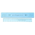 thumbnail image 1 of Binwennn Ceramic Shrinkage Scale Ruler 2pcs Pottery Ruler With Standard Ruler Measuring Tool For Models Pottery Measuring Tool Clay Sculpture Clay Sculptures Supplies for Woodworking Stud Electronic, 1 of 6