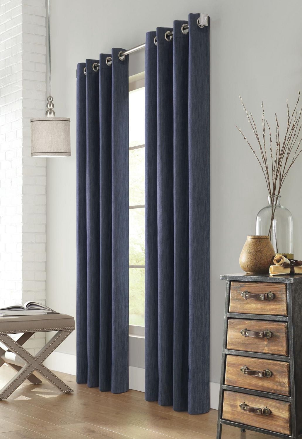 Mervyn Room Darkening Grommet Indoor Curtain