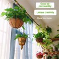 thumbnail image 3 of Pot de Fleurs Fait Main Support Balcon Décoration Ornement Suspendu, 3 of 8
