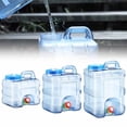 thumbnail image 4 of Camping Water Tank With Faucet Emergency Water Storage For Outdoor Camping Hiking, 4 of 9
