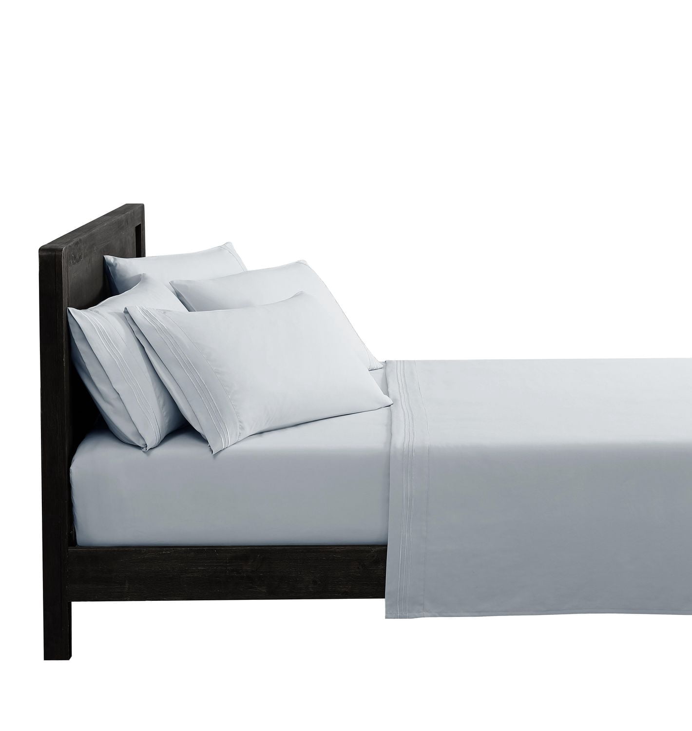 Ensemble de draps luxueux brodés ultra doux de 6 pièces hometrends