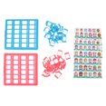 thumbnail image 1 of Jeu de Société Parent-Enfant, Jeu de Devinettes Développer les Habiletés Sociales Habiletés de Réflexion pour Fête Rouge et Bleu, 1 of 8