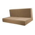 thumbnail image 4 of 2024 4x RV Seat Covers Camper Cushion Covers Elastic Replacement Soft Sofa Seat Cushion Cover RV Dinette Seat Covers for Trailers dark brown, 4 of 8