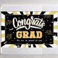 thumbnail image 1 of ⚡ Big Sale ! EXtraLarge Congrats Grad Banner 180x110 Cm | Graduation Party Decorations 2023 Black And Gold | Graduation Banner 2023 | Graduation Decorations Class Of 2023 | Red 2023 Graduatio, 1 of 8