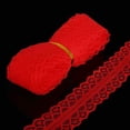 thumbnail image 1 of ziyahi 5 Yards 28mm Width Soft Lace Trim Fabric Embroidered Net Decorative Lace Ribbon Party Wedding Decor Craft Clothing, 1 of 4