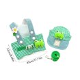 thumbnail image 3 of Summer Pet Harness and Leash Set, 3-Piece Breathable Mesh Vest, Adjustable Straps, Reflective Design, Sun Hat, Green, for Small and Medium Cats and Dogs, 3 of 6