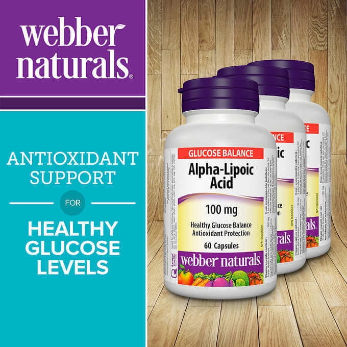 webber naturals glutathione Magnesium Glycinate Complex Webber Naturals Alpha Lipoic Acid