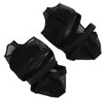 thumbnail image 2 of 1 Pair Dance Toe Pad Wear Resistant Foot Protection Dance Socks Foot Thongs(Black S), 2 of 9