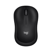 Logitech Silent Wireless Ambidextrous Mouse with USB Receiver Black