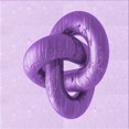 thumbnail image 1 of Ahgly Company Tapis d'Intérieur Lavable en Machine Carré Transitionnel Violet, 4 Pieds Carré, 1 of 7