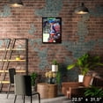 thumbnail image 3 of Frameworth Wayne Gretzky 20x29 Framed Canvas Oilers On Bench, 3 of 5
