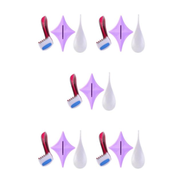 Maytalsory Shaver Shaping Tool for and Pubic Skin Hair Starfish 5Set
