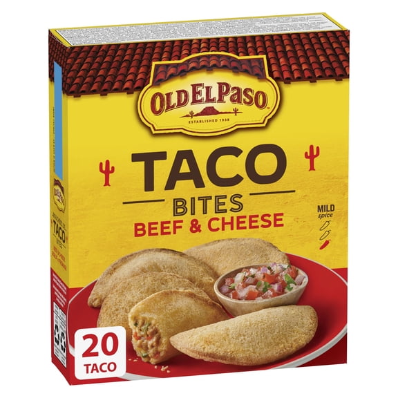 Old El Paso Taco Bites Beef and Cheese, Old El Paso Taco Bites Beef and Cheese, 20CT