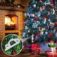 thumbnail image 3 of 100pcs Christmas Lights Clips Plastic Gutter Clips String Light Hooks Reusable Frostproof Holiday Light Clips for Yards Eaves, 3 of 7