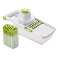thumbnail image 1 of Fufafayo Vegetable Cutting Machine Multi-Function Shredder, Stainless Steel Kitchen Slicer, Home Food Chopper for Cabbage Carrot Cucumber, Vegetable Cutter Planer for Salad Prep, 1 of 5