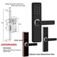thumbnail image 2 of Clavier Tactile Bluetooth à Empreinte Digitale pour Appartement, Serrure de Porte Intelligente Sans Clé pour Porte d'Entrée, Serrure de Porte pour Porte d'Entrée, Maison Intelligente Intégrée, 2 of 5