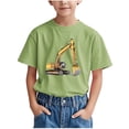 thumbnail image 1 of WRKEKC T-Shirts d'Été pour Garçons, T-Shirts Décontractés pour Garçons, T-Shirts Polyvalents Décontractés à Manches Courtes pour Enfants avec Motif Imprimé et Col Rond, 1 of 6