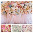 thumbnail image 2 of 3D Flower Wedding Scene Photographic Backdrops Photo Studio Background Decor, 2 of 9
