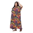 thumbnail image 3 of Caftans Longs pour Femmes Grande Taille Robe Caftan Robe de Soirée Fête Été Plage Robe d'Été Manches Kimono Longues Robes Décontractées en Ligne, 3 of 7