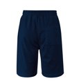 thumbnail image 3 of Plebaso Mens Casual Shorts Drawstring Loose Summer Shorts Solid Color Breathable Beach Vacation Shorts, 3 of 6