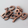 thumbnail image 4 of Adhesive Glossy 3D House Number Door Plate Sign Outdoor Hotel Room Number, 4 of 8
