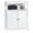 White, variant on Costway Bathroom Storage Cabinet Wood Floor Cabinet w/ Double Shutter Door Black