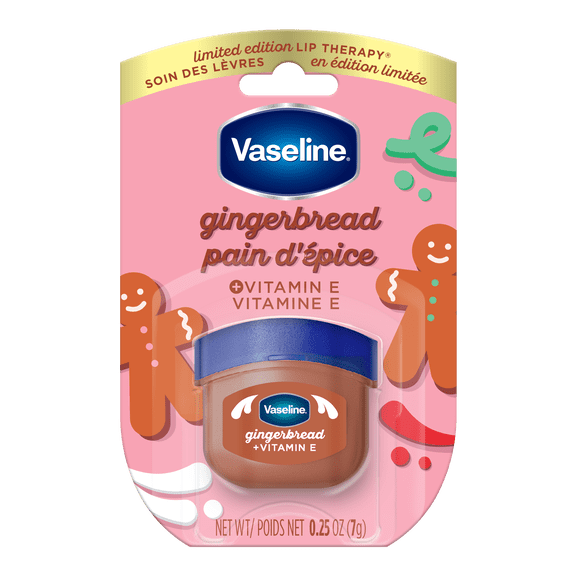 Vaseline Lip Therapy Cutie Jar 7g Gingerbread