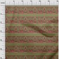 thumbnail image 2 of oneOone Silk Tabby Fabric Ethnic Block Printed Craft Fabric BTY 42 Inch Wide, 2 of 4