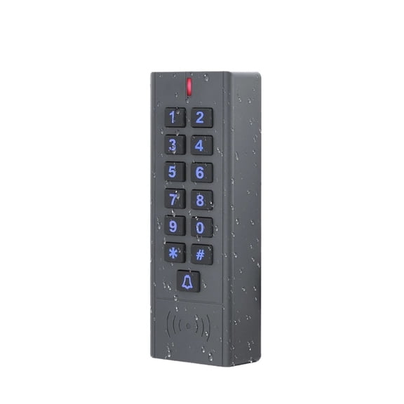 Système de Contrôle d'Accès Biométrique WiFi à Double Tension Clavier de Proximité Contrôleur Autonome pour Porte