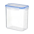 thumbnail image 1 of YIMWNYI Clear Airtight Food Storage Container, Plastic Canisters for Kitchen Pantry Organization, Dry Food Storage, Leak-Proof, Easy Clean, Ideal for Flour, Rice, Snacks, Tea, Space-Saving, 1 of 6