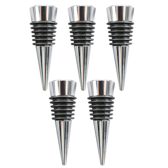 Baohd 5 Pcs Bouchon de Bouteille de Vin en Silicone Moule en Résine Cristal Moule de Coulée 5 Pcs Bouchon de Vin