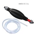thumbnail image 2 of Portable Manual Fluid Transfer Pump Siphon Kit - Multi-Purpose Extractor for Gas, Oil, Water with Red Rotary Valve, No Clamp Needed, 2 of 8