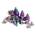 thumbnail image 3 of Rivets,  Edges High Hardness Fine Workmanship Rust Resistant Stud Screws   For DIY Bag Decoration For DIY Clothing, 3 of 8