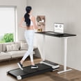 thumbnail image 4 of Goplus Tapis Roulant sous le Bureau 2,5 Hp pour la Maison et le Bureau Télécommande Écran LED Blanc, 4 of 10