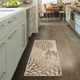 thumbnail image 1 of Ottomanson Jardin Collection Jute Backing Floral Design Indoor/Outdoor Rug, 1 of 7