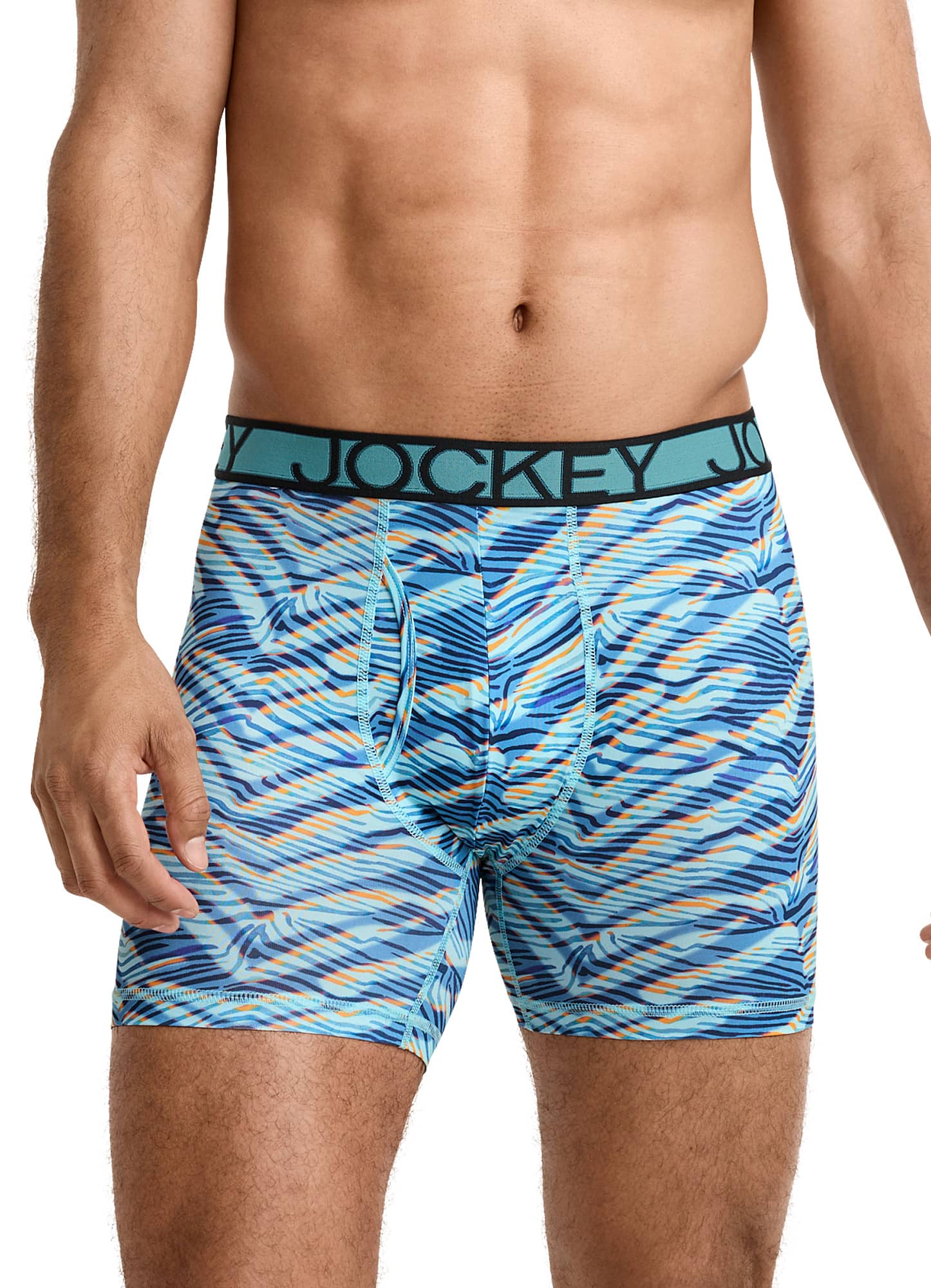 Jockey Caleçon Boxeur Actif en Microfibre 5 Po