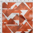 thumbnail image 4 of oneOone Cotton Flex Orange Fabric Geometrical Sewing Material Print Fabric By The Yard 40 Inch Wide, 4 of 4