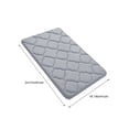 thumbnail image 3 of TIMIFIS Bathroom Rugs Foam Bath Mat Rug Soft Non Slip and Absorbent Bathroom Rug Machine Wash Dry Comfortable Thick Bath Rug Carpet for Bathroom Floor Tub and Shower Bath Mat, 3 of 8