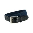 thumbnail image 1 of CTM®  Braided Elastic Stretch Belt with Croc Print End Tabs (Men's), 1 of 3