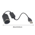 thumbnail image 2 of Car USB Cable for Connecting Dashcam to Power Bank with 12V Socket Charger, 2 of 4