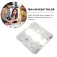 thumbnail image 2 of Quentinu 1pc Multi-functional Sewing Patchwork Tool Hollow Design Sewing Template, 2 of 7