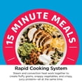 thumbnail image 2 of Ninja SF300C Speedi Rapid Cooker & Air Fryer, 6-Qt. Capacity, 10-in-1 Functionality, Meal Maker, Sea Salt Gray, 2 of 9